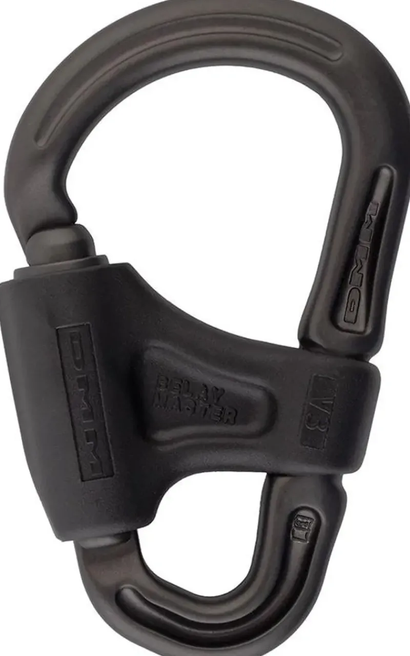 DMM Carabiners & Quickdraws-Belay Master Carabiner - Matt Grey
