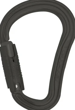 DMM Carabiners & Quickdraws-Shadow HMS Locksafe Carabiner - Matt Grey