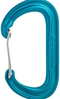 DMM Carabiners & Quickdraws-WallDO Wiregate Carabiner - Turquoise