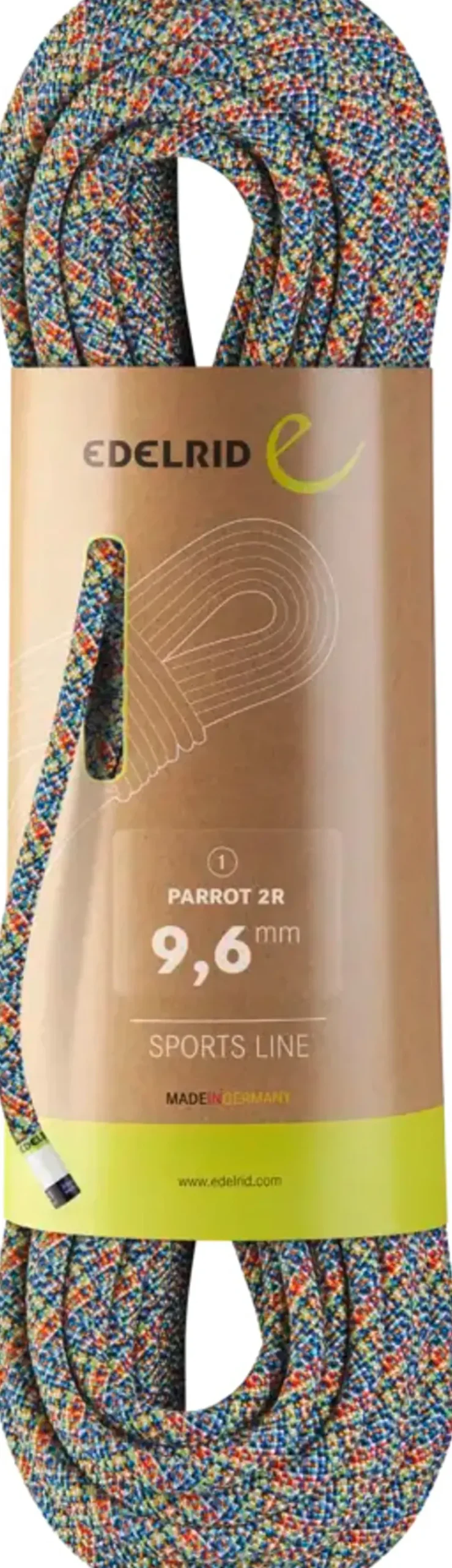 Edelrid Ropes & Slings-Parrot 2R 9.6mm x 60m Climbing Rope