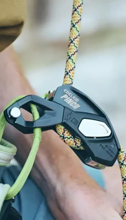 Edelrid Belay & Protection-Pinch Semi Automatic Belay Device