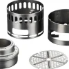 Evernew Lightweight Stoves-Ti Stove DX Set