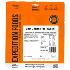 Expedition Foods Lunch/ Dinner-Beef Cottage Pie - 800kcal