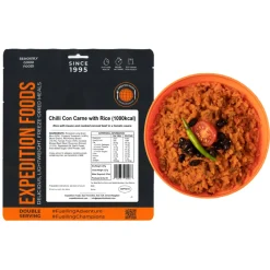 Expedition Foods Lunch/ Dinner-Chilli Con Carne with Rice - 1000kcal