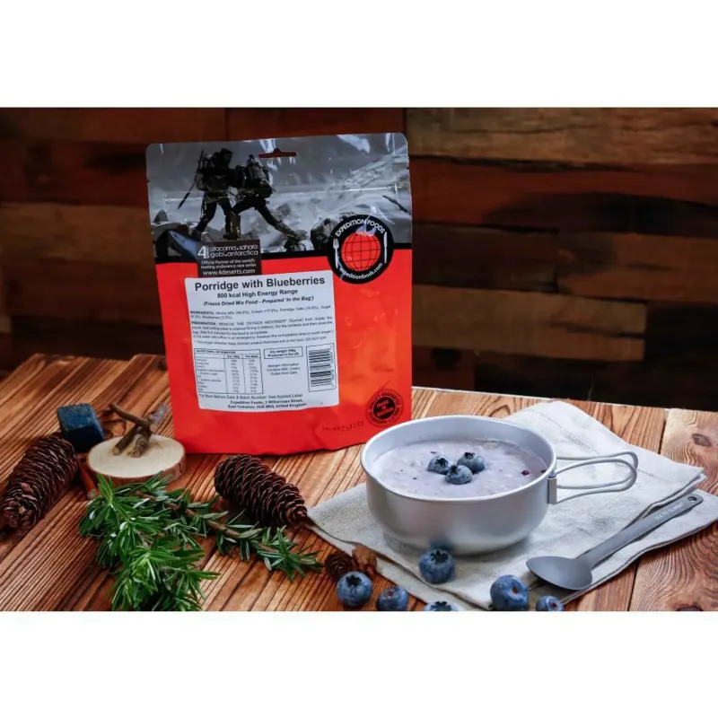 Expedition Foods Breakfast-Porridge with Blueberries - 800kcal