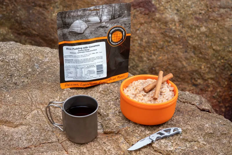 Expedition Foods Dessert-Rice Pudding with Cinnamon - Dessert Range