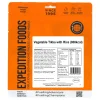 Expedition Foods Lunch/ Dinner-Vegetable Tikka with Rice - 800kcal