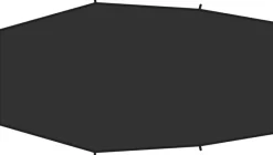 Fjallraven Footprints & Floors-Abisko Lite 3 Footprint - Black