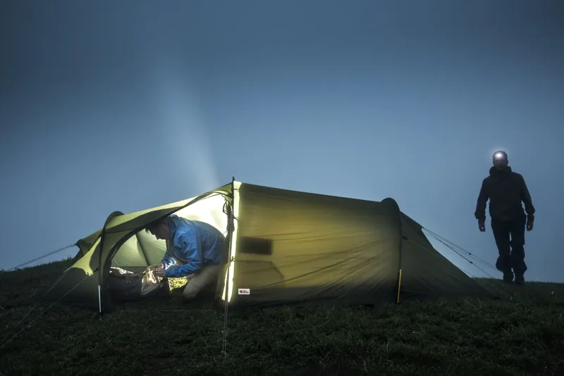 Fjallraven Backpacking & Lightweight Tents-Abisko Shape 2 Tent - Pine Green