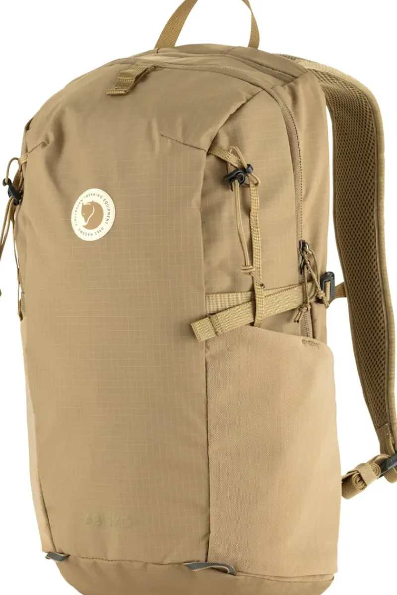 Fjallraven Day Packs-Abisko Softpack 16 Rucksack - Clay