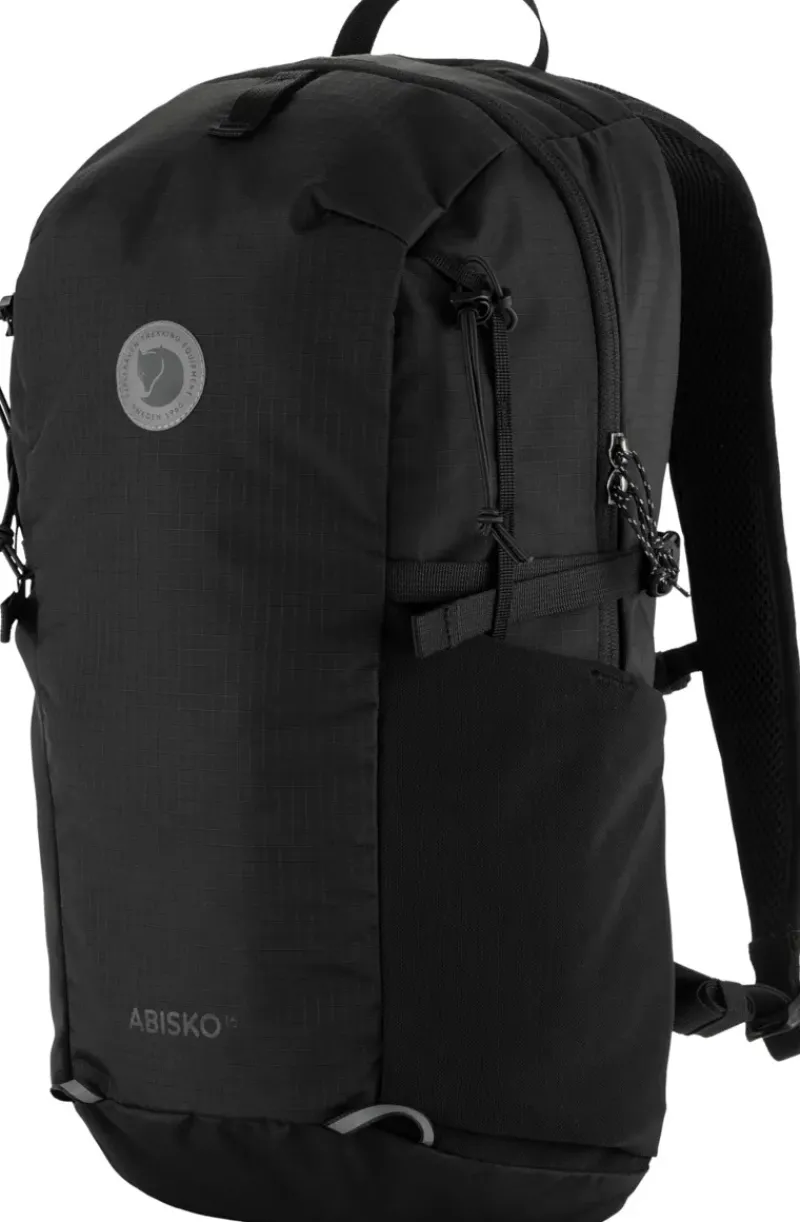 Fjallraven Day Packs-Abisko Softpack 16 Rucksack - Black