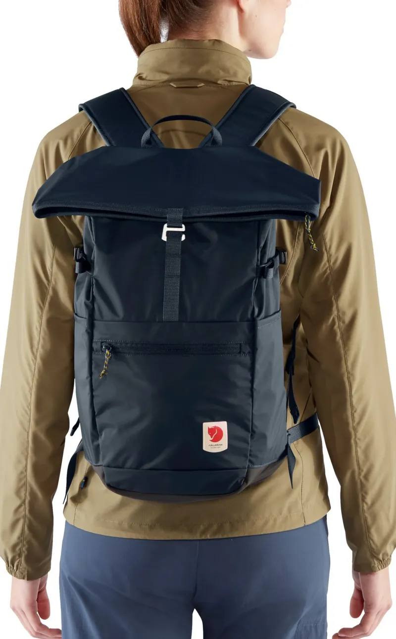 Fjallraven Day Packs-High Coast Foldsack 24 Rucksack - Shark Grey