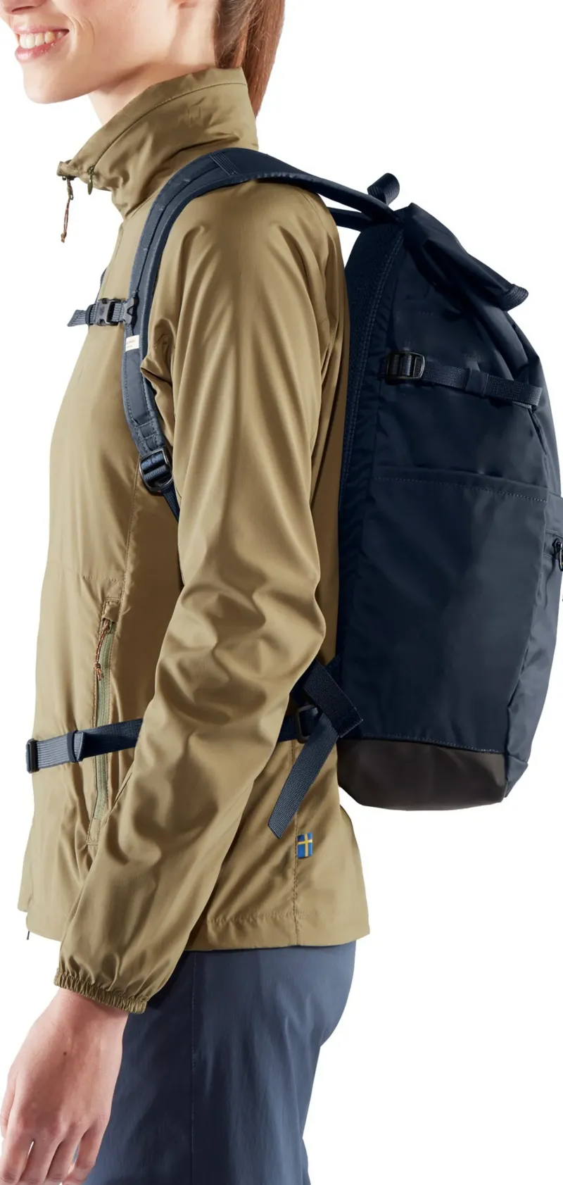 Fjallraven Day Packs-High Coast Foldsack 24 Rucksack - Shark Grey