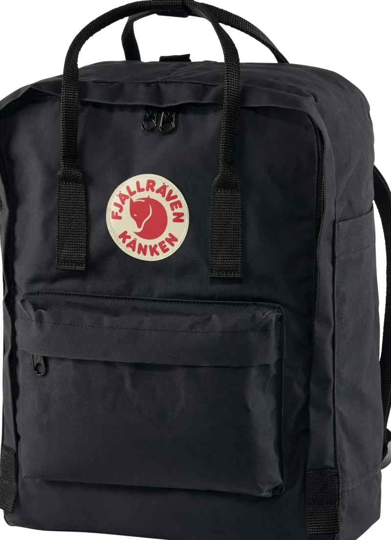 Fjallraven Day Packs-Kanken Backpack - Black