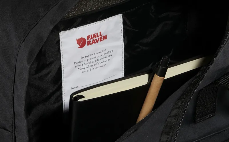Fjallraven Day Packs-Kanken Backpack - Black