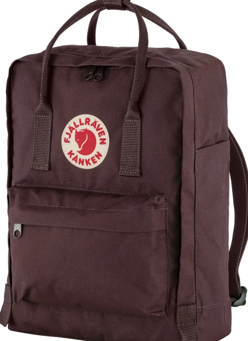 Fjallraven Day Packs-Kanken Backpack - Blackberry