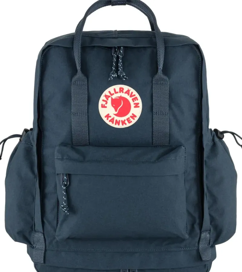 Fjallraven Day Packs-Kanken Outlong Backpack - Navy
