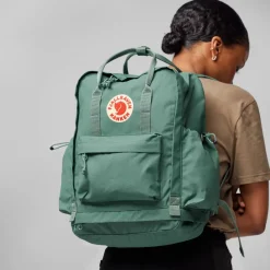 Fjallraven Day Packs-Kanken Outlong Backpack - Navy