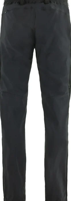 Fjallraven Trousers & Leg Wear-Mens Abisko Hybrid Trail Trousers - Black