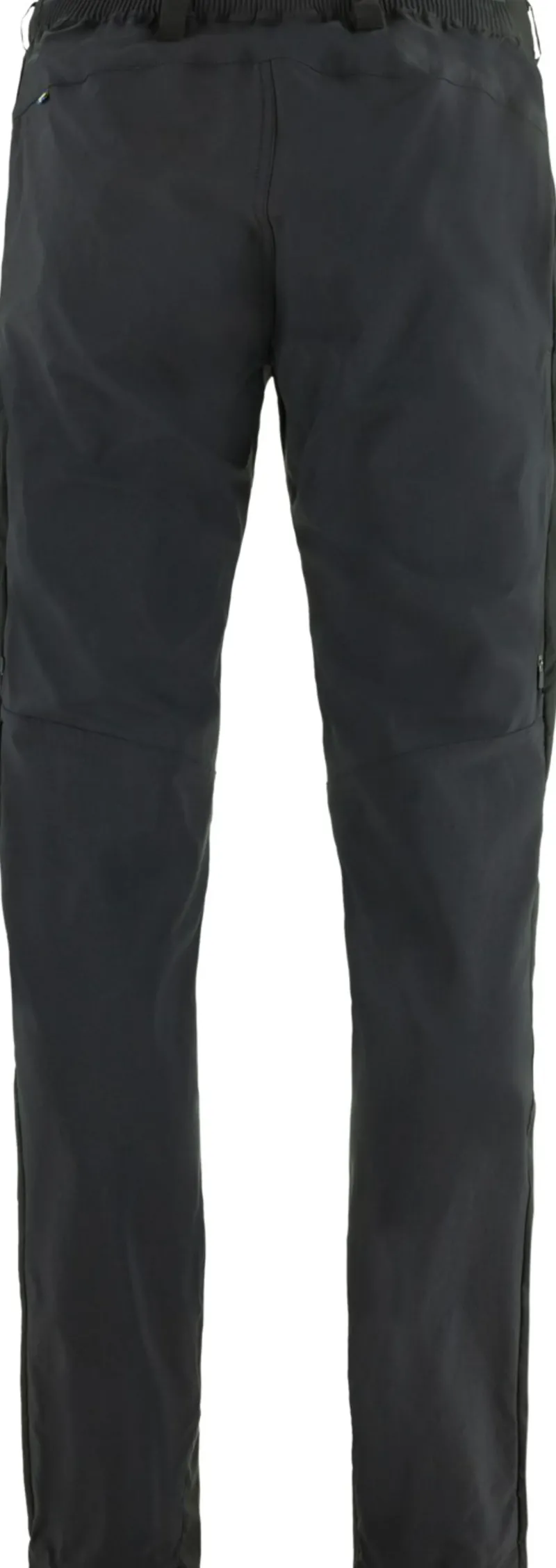 Fjallraven Trousers & Leg Wear-Mens Abisko Hybrid Trail Trousers - Black