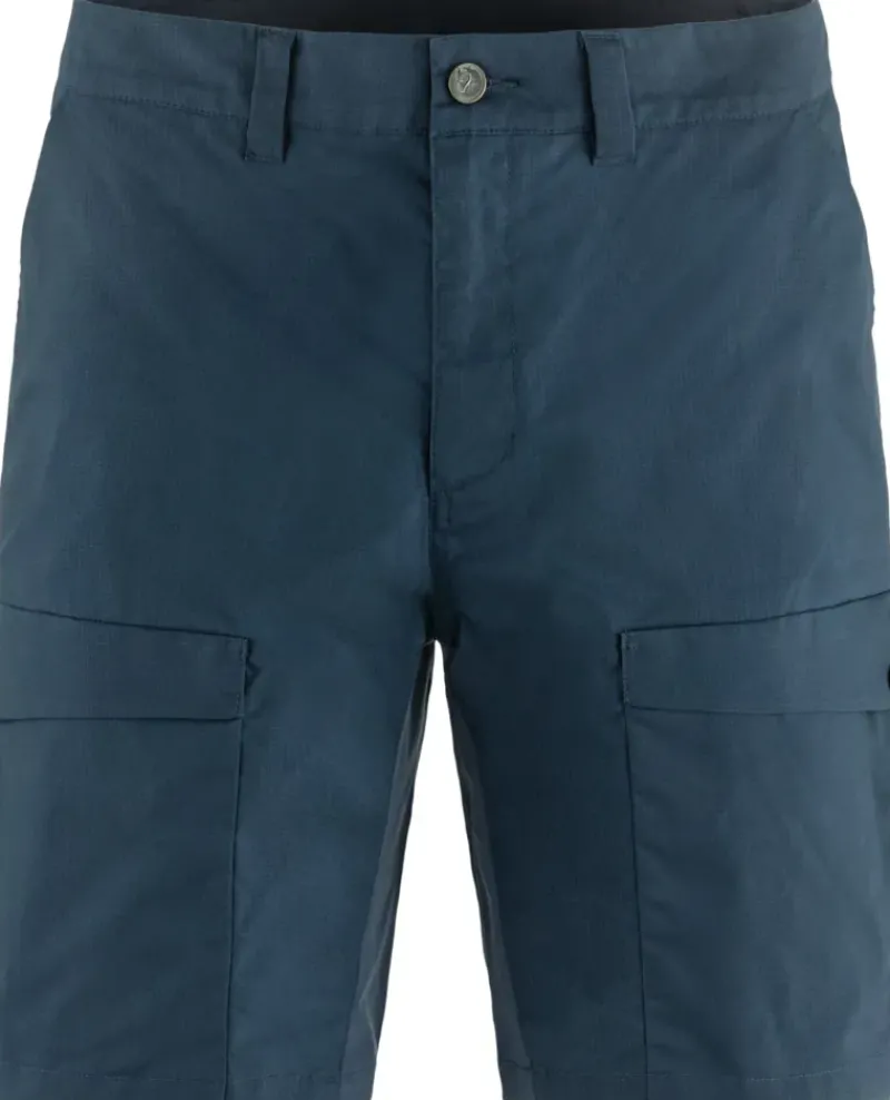 Fjallraven Shorts-Mens Abisko Hybrid Trail Shorts - Navy