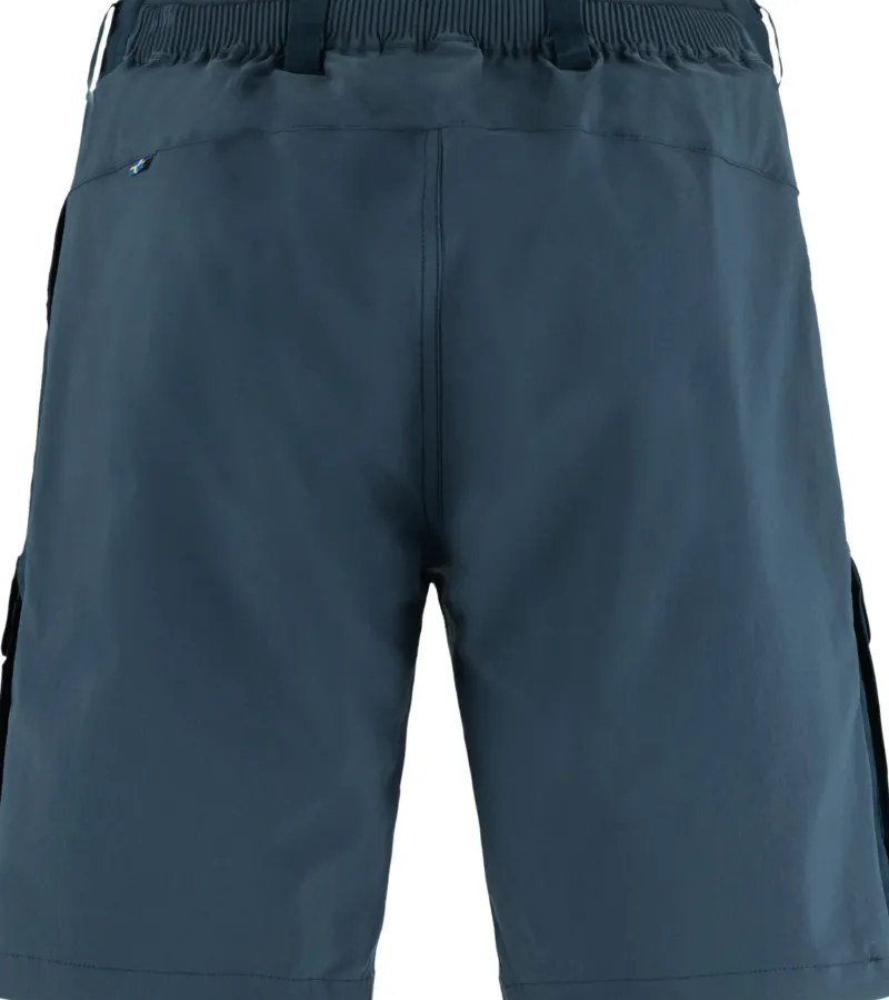 Fjallraven Shorts-Mens Abisko Hybrid Trail Shorts - Navy