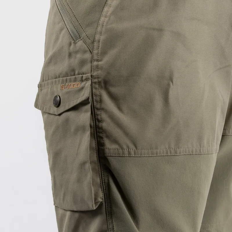 Fjallraven Shorts-Mens Abisko Shorts - Dark Olive