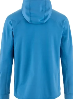 Fjallraven Fleece & Mid Layer-Mens Expedition Fleece Hoodie - UN Blue