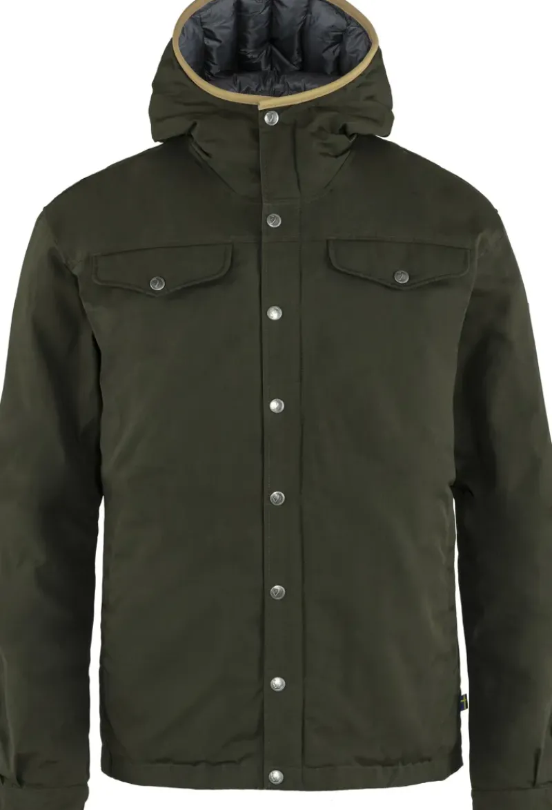 Fjallraven Insulated Jackets-Mens Greenland No.1 Down Jacket - Deep Forest