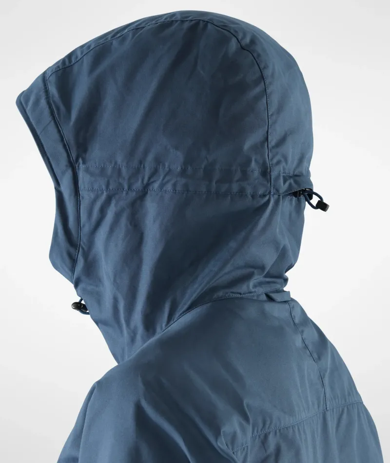 Fjallraven Casual Jackets-Mens Kaipak Jacket - Dark Grey-Black