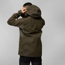 Fjallraven Casual Jackets-Mens Kaipak Jacket - Dark Olive