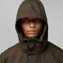 Fjallraven Casual Jackets-Mens Kaipak Jacket - Dark Olive