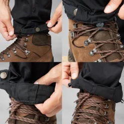 Fjallraven Trousers & Leg Wear-Mens Keb Trousers - Black