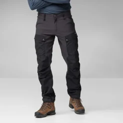 Fjallraven Trousers & Leg Wear-Mens Keb Trousers - Black