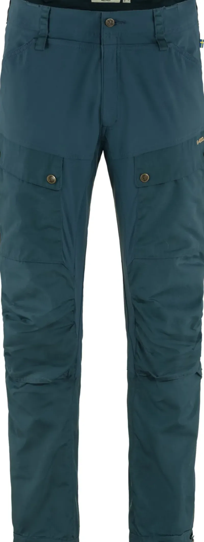 Fjallraven Trousers & Leg Wear-Mens Keb Trousers - Mountain Blue