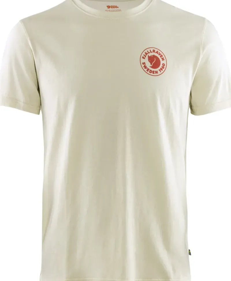 Fjallraven T-Shirts & Baselayers-Mens 1960 Logo T-Shirt - Chalk White