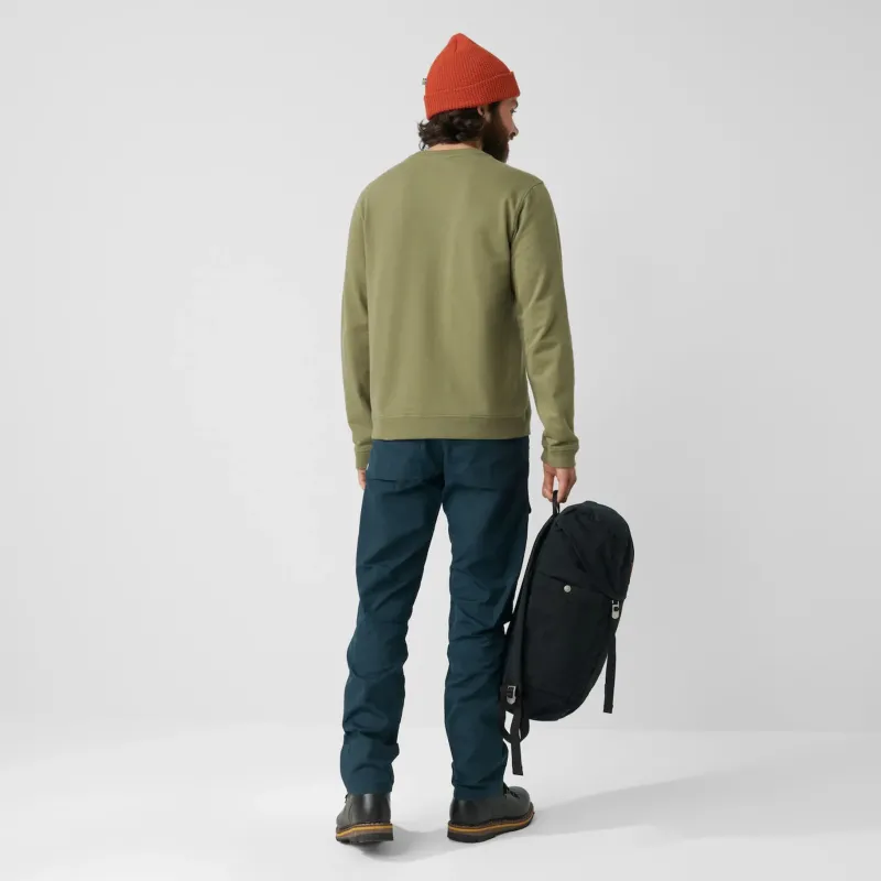 Fjallraven Fleece & Mid Layer-Mens Vardag Sweater - Storm