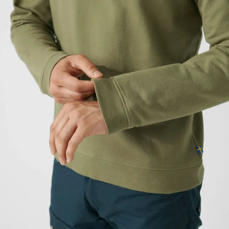 Fjallraven Fleece & Mid Layer-Mens Vardag Sweater - Storm