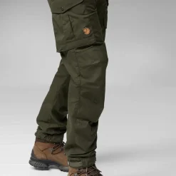 Fjallraven Trousers & Leg Wear-Mens Vidda Pro Trousers - Dark Grey-Black