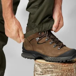 Fjallraven Trousers & Leg Wear-Mens Vidda Pro Trousers - Dark Olive-Black
