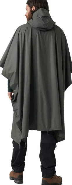 Fjallraven Waterproof Jackets|Waterproof Jackets-Poncho - Graphite