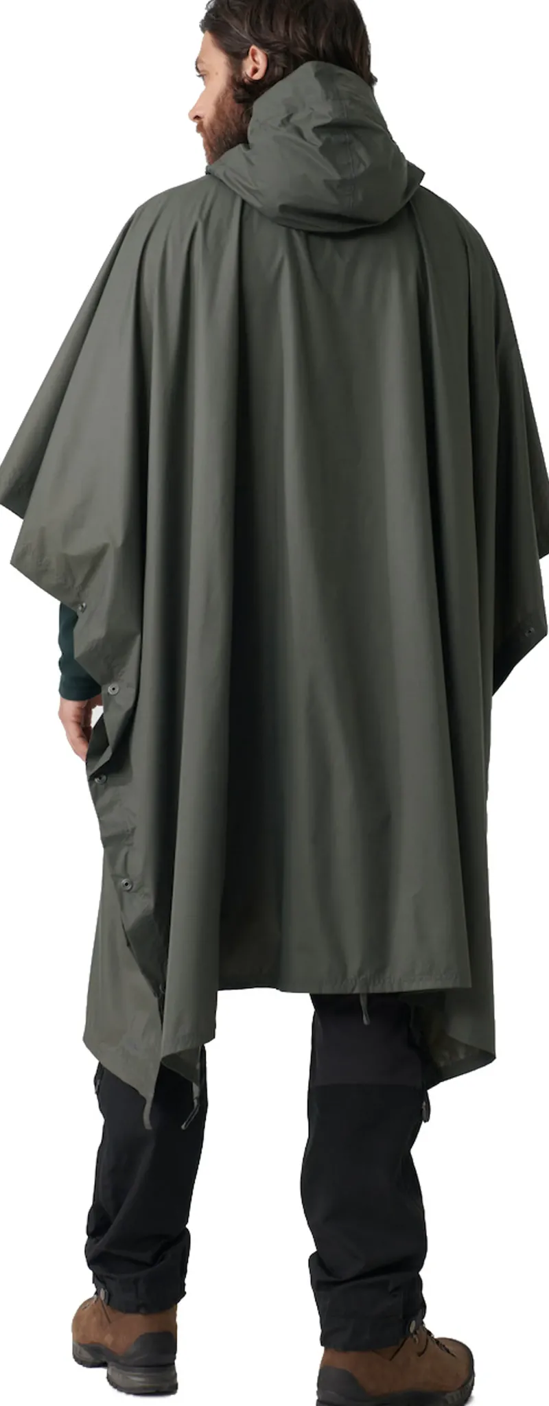 Fjallraven Waterproof Jackets|Waterproof Jackets-Poncho - Graphite