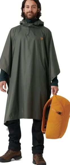 Fjallraven Waterproof Jackets|Waterproof Jackets-Poncho - Safety Orange