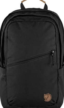 Fjallraven Day Packs-Raven 20L Backpack - Black