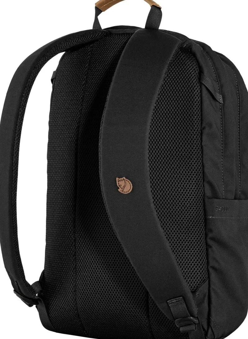 Fjallraven Day Packs-Raven 20L Backpack - Black