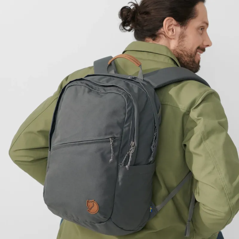 Fjallraven Day Packs-Raven 20L Backpack - Black