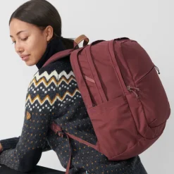 Fjallraven Day Packs-Raven 28L Rucksack - Dark Olive