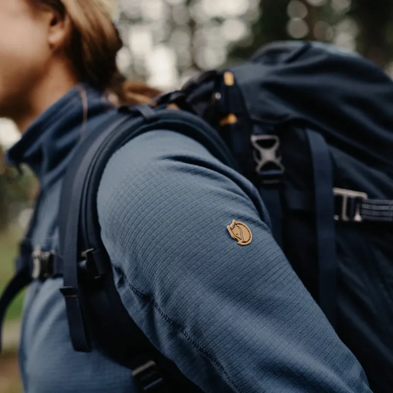 Fjallraven Fleece & Mid Layer-Womens Abisko Lite Fleece Jacket - Indigo Blue
