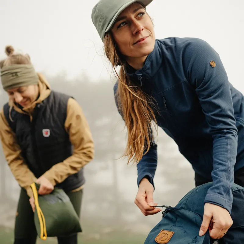Fjallraven Fleece & Mid Layer-Womens Abisko Lite Fleece Jacket - Indigo Blue