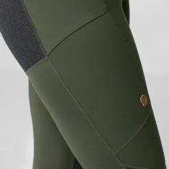 Fjallraven Trousers & Leggings-Womens Abisko Trekking Tights HD - Port